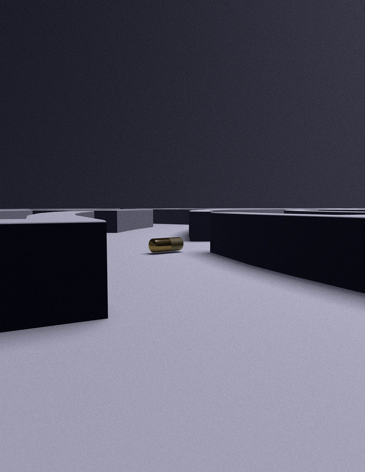 a close up of a rod moving through a maze